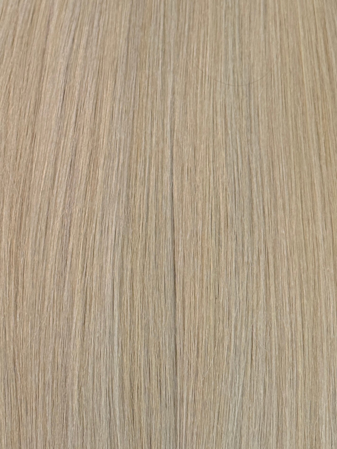 Close-up of a blonde hair strands